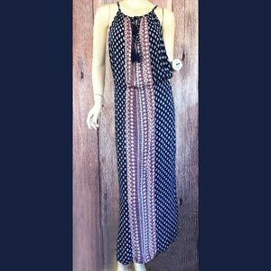 Hint of Blush Maxi Boho Festival Dress XL